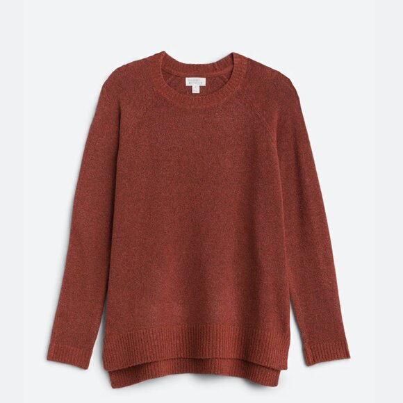 Stitch Fix Market and Spruce Classic Cozy Fall Rust Red Sweater - Picture 5 of 7